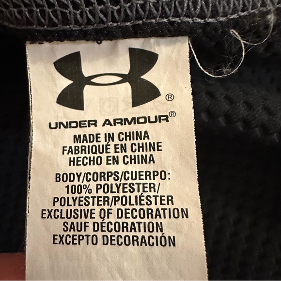 Under Armour Men's Black Quarter Zip Pullover Shirt Size: XL - Picture 7 of 9